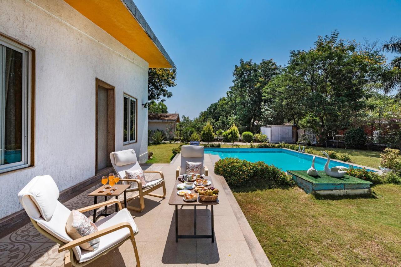 Saffronstays Roselle, Malavli - Pet-Friendly Pool Villa With Modern Interiors Lonavala Dış mekan fotoğraf