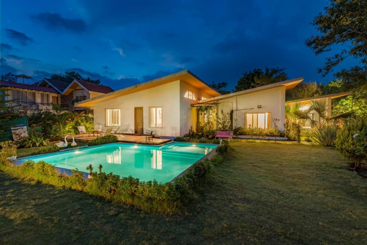 Saffronstays Roselle, Malavli - Pet-Friendly Pool Villa With Modern Interiors Lonavala Dış mekan fotoğraf