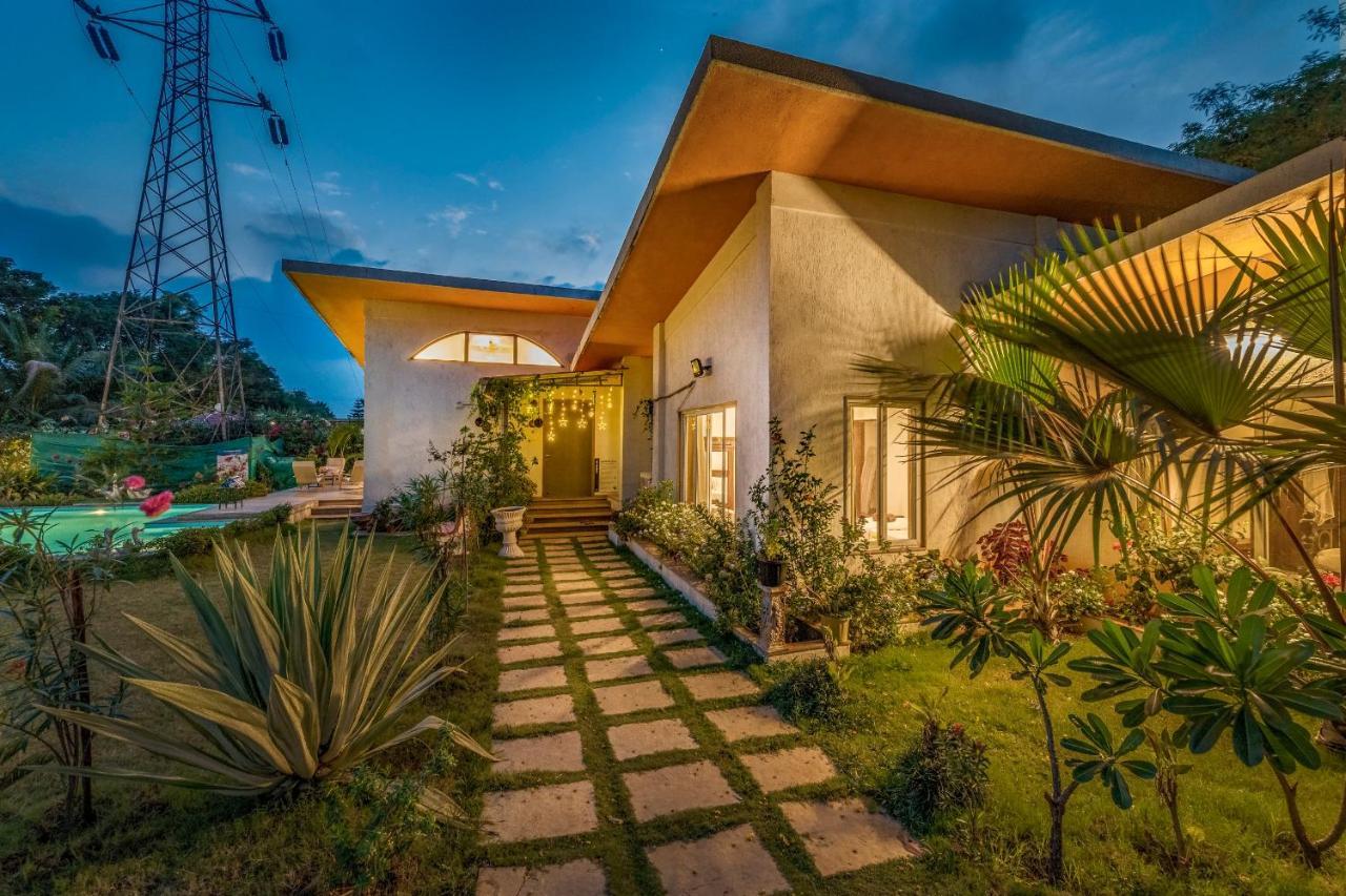 Saffronstays Roselle, Malavli - Pet-Friendly Pool Villa With Modern Interiors Lonavala Dış mekan fotoğraf